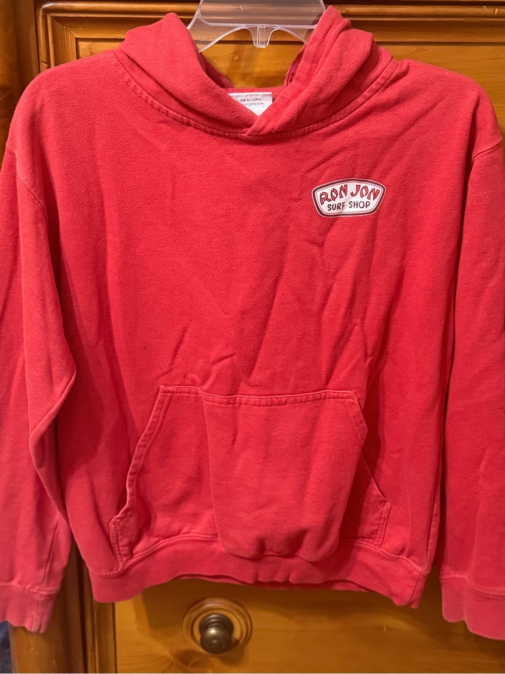 Ron Jon Kids Red Pullover Hoodie